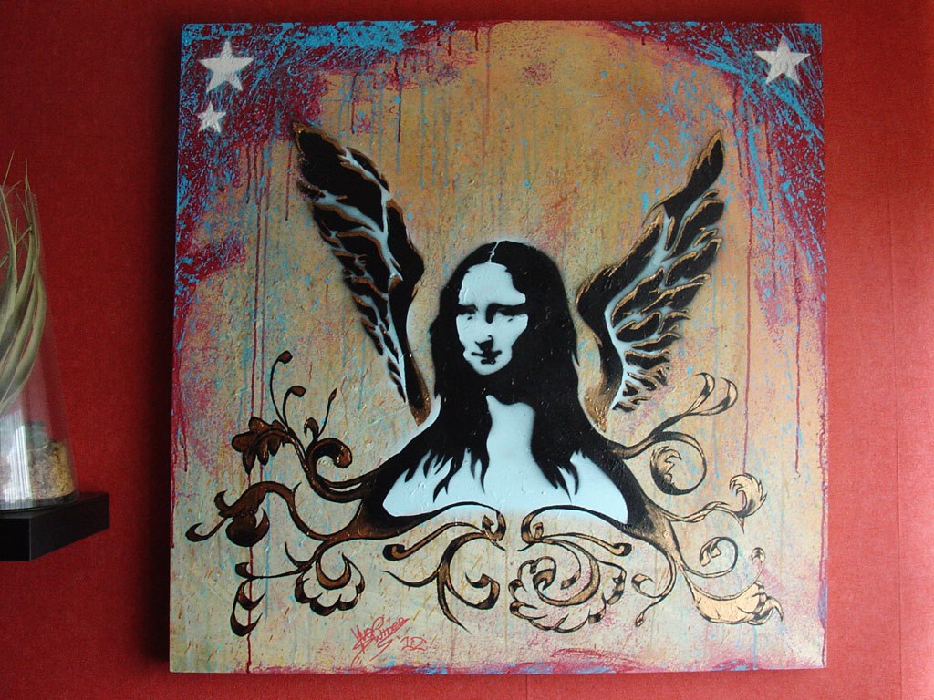 My guardian angel muur schilderij