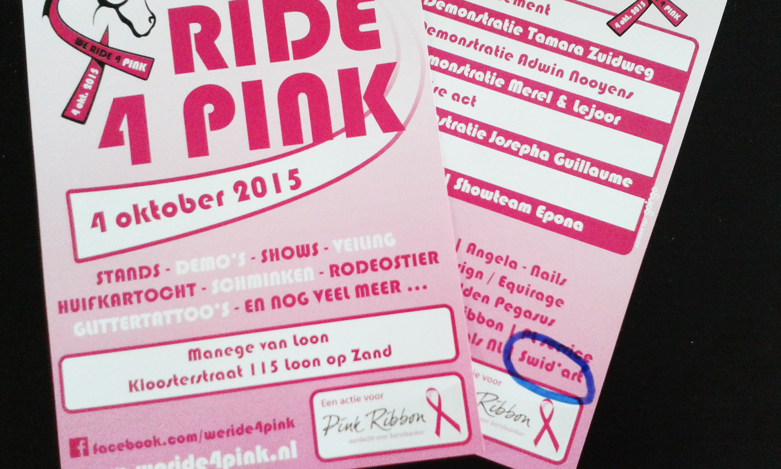 We Ride 4 Pink – 4 Oktober