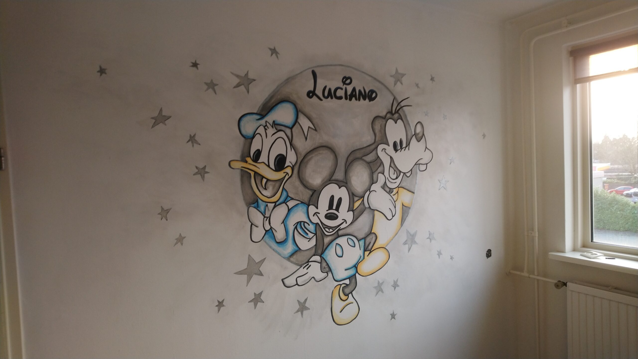 Disney muurschildering Kaatsheuvel