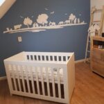 Boerderij babykamer muurschildering