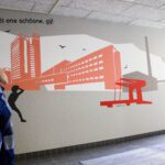 Muurschildering Tiwos in Tilburg