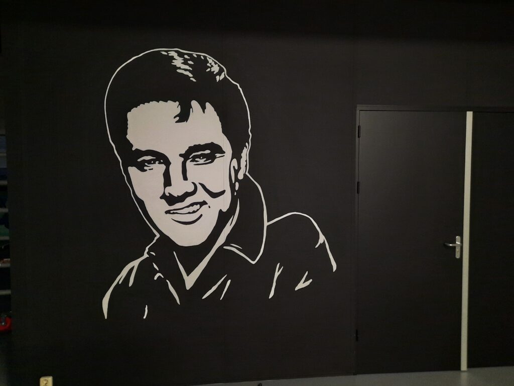Elvis muurschildering Gorinchemg_gorinchem