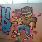 Grafitti in jeugdcentrum Den Bosch