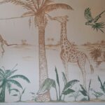 Jungle muurschildering in België